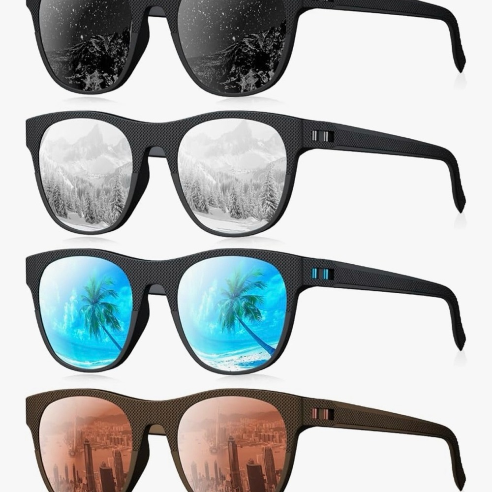 Men’s/Women’s Sunglasses Set of 4